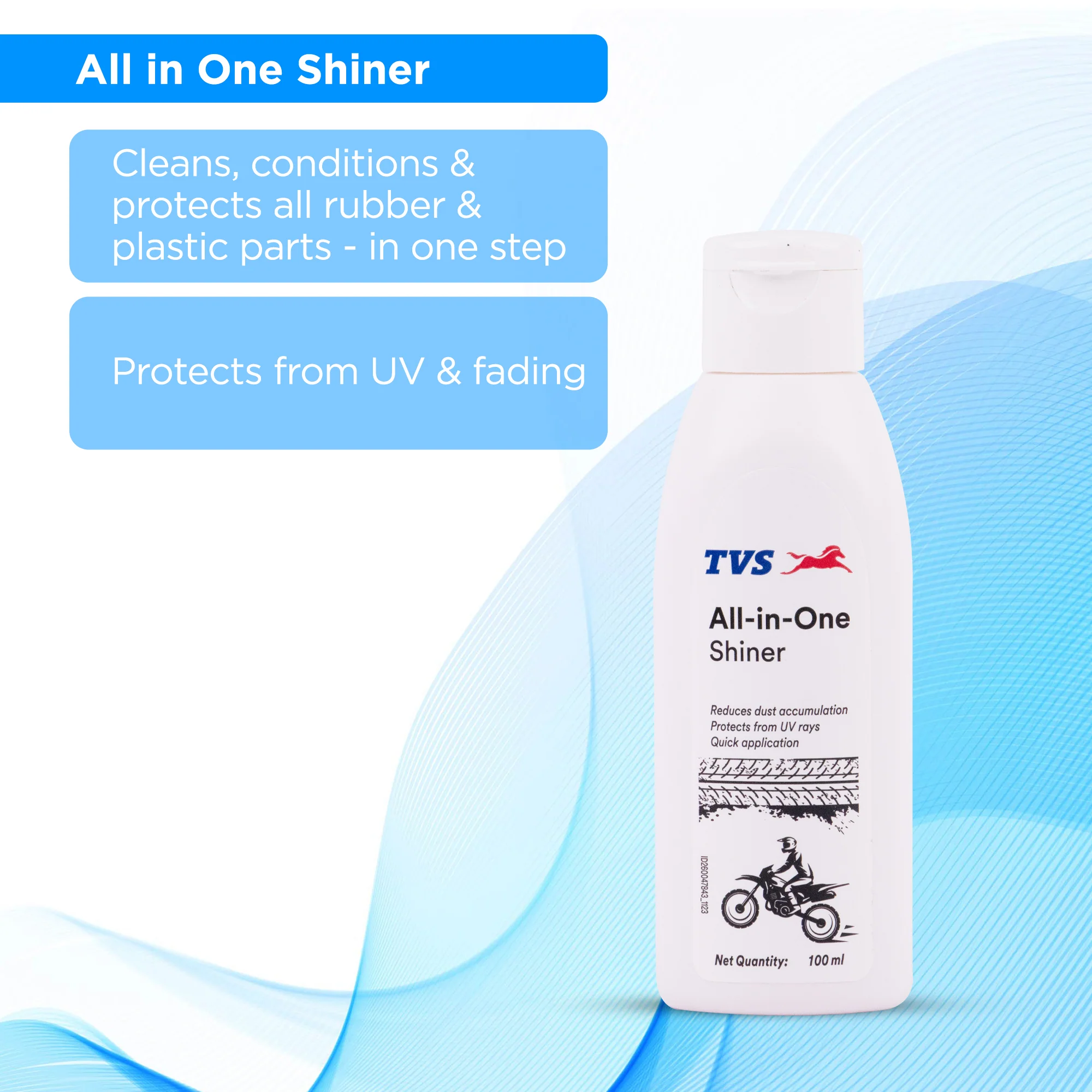 TVS Bike Care Kit Essential Cleaning and Maintenance Tools - Image 7