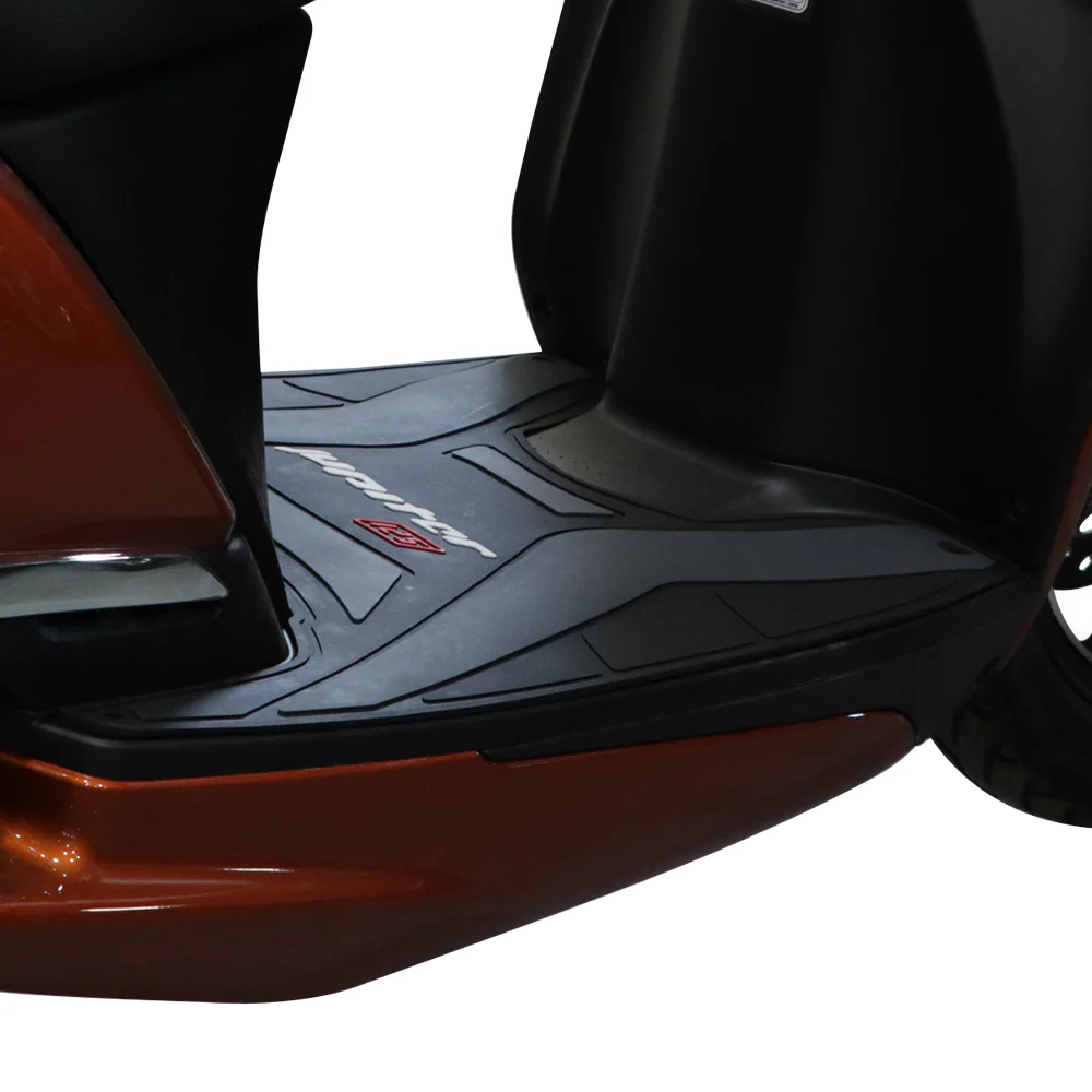TVS Jupiter 125 Designer Floor Mat Grey - Protective Mat - Image 3