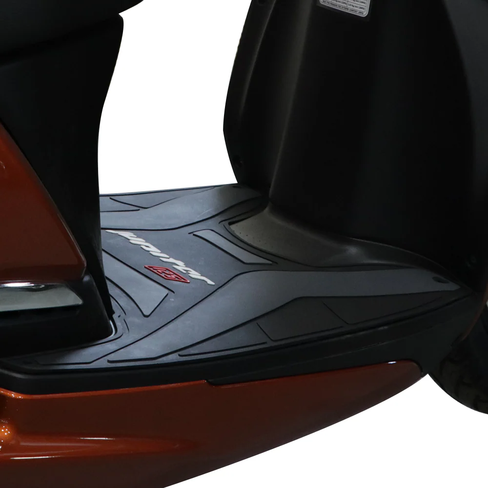 TVS Jupiter 125 Designer Floor Mat Grey - Protective Mat - Image 4