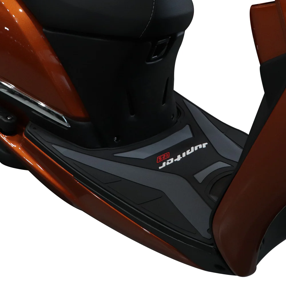 TVS Jupiter 125 Designer Floor Mat Grey - Protective Mat - Image 5