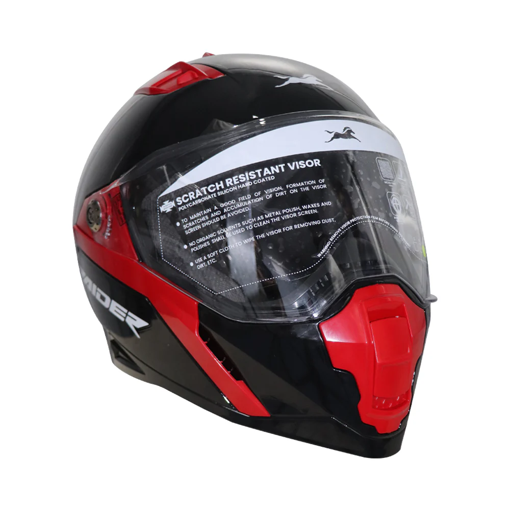 TVS Raider Full Face Helmet β Stylish and Safe Riding Gear - Image 3