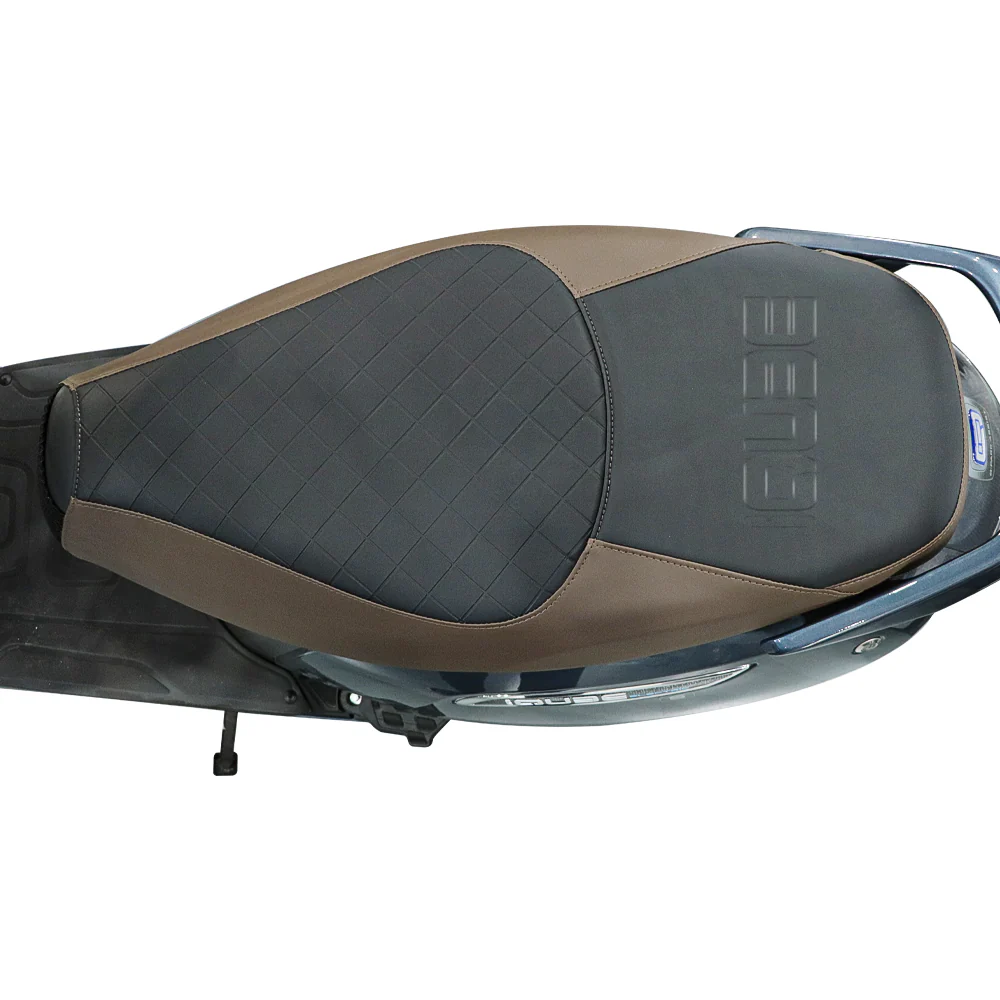 TVS iQube Seat Cover Black/Brown | Stylish and Protective Seat Cover - Image 2