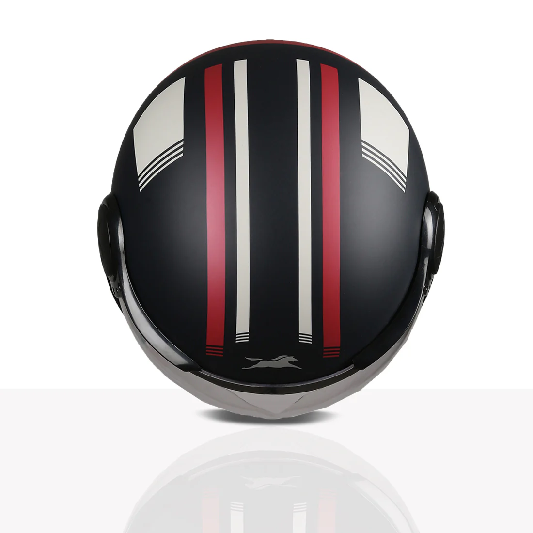 TVS Cruisetown Open Face Helmet β Stylish & Safe Helmet for Riders | ISI & DOT Certified | Premium Protection for Men & Women | Comfortable, Durable & Lightweight Design with Visor - Image 50