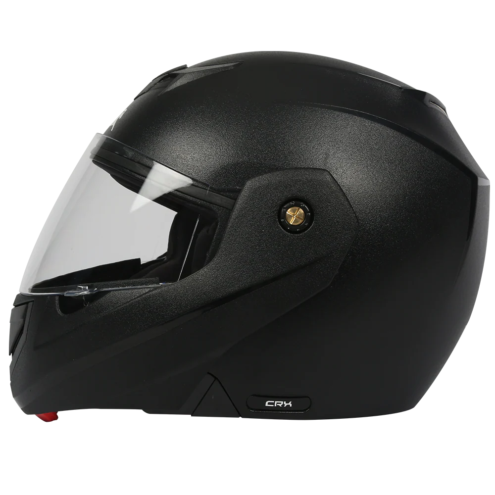 TVS Helmet Full Face Motorbike Helmet (Black-JM)