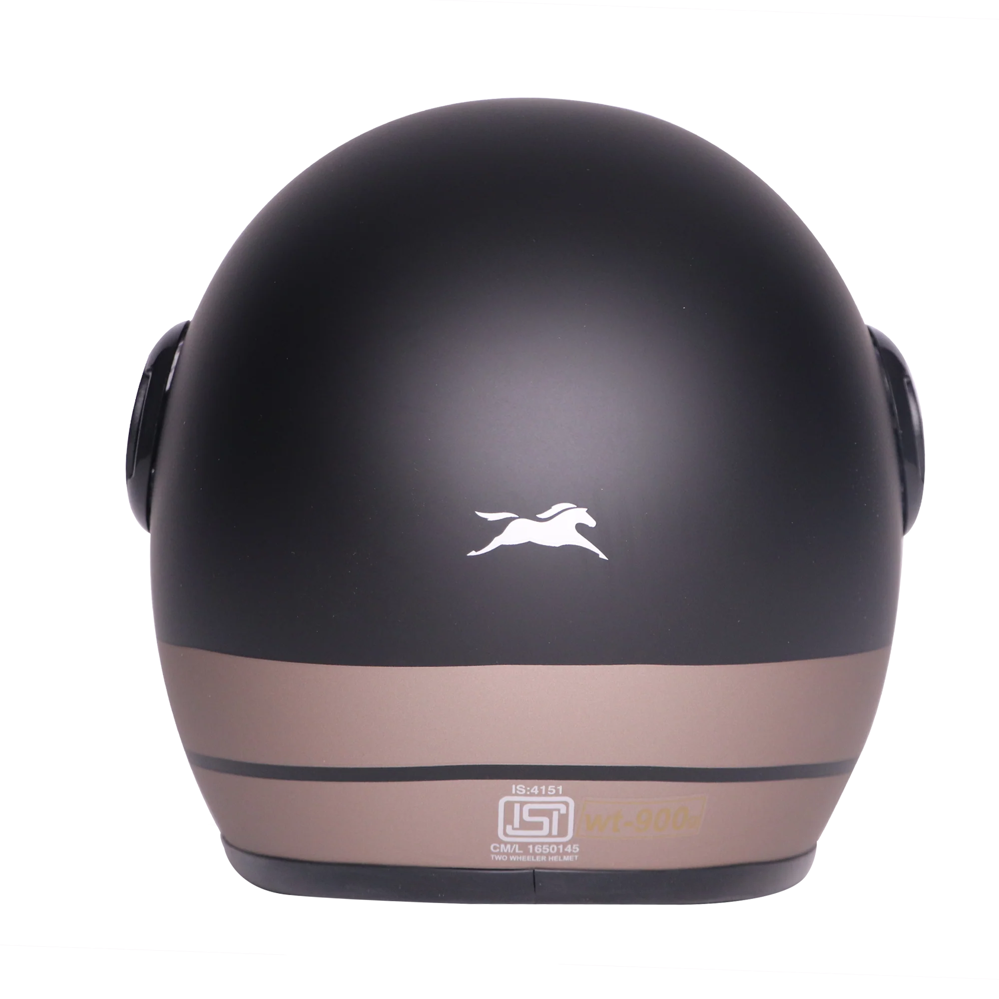 TVS J110 Half Face Helmet, Galactic CopperĀ MatteĀ - Image 4