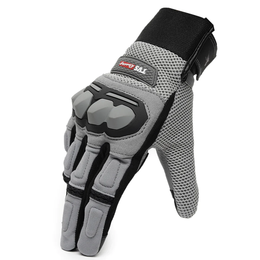 TVS Racing Xplorer Riding Gloves for Men β TPR Protected, Touch Screen Compatible, & Visor Wiper Fingertips β Premium Bike Gloves for Riding Comfort (Neon) - Image 9