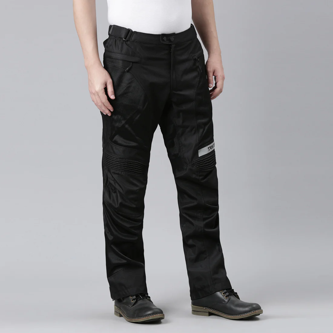 TVS Racing Sprinter Riding Pant Black Lightweight & Flexible