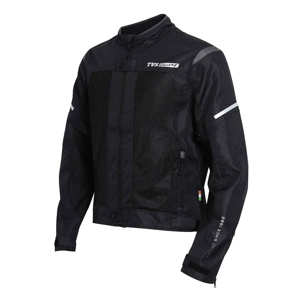 TVS Racing Street Striker Jacket Red/Black Superior Protection & Style - Image 24