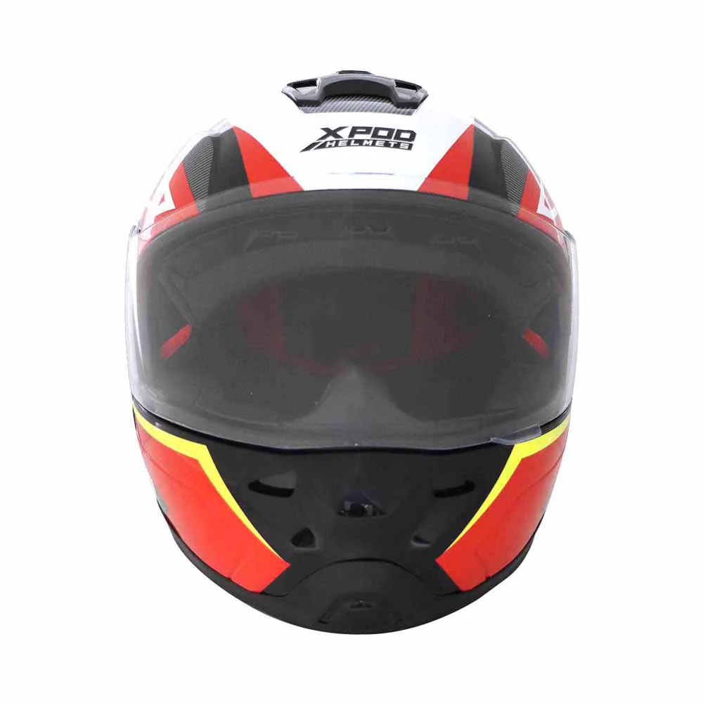 TVS Xpod Primus Single Visor Helmet Red Durable and Protective - Image 3
