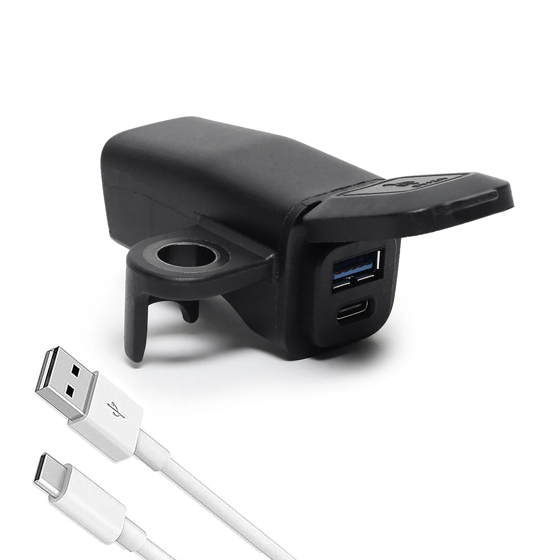 TVS Apache USB Charger for RTR & RTX (A+C Type)