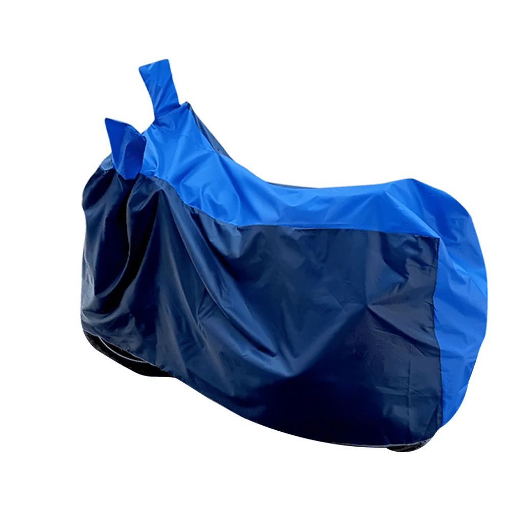 TVS Vehicle Cover, Color: Navy Blue with Royal Blue - SC