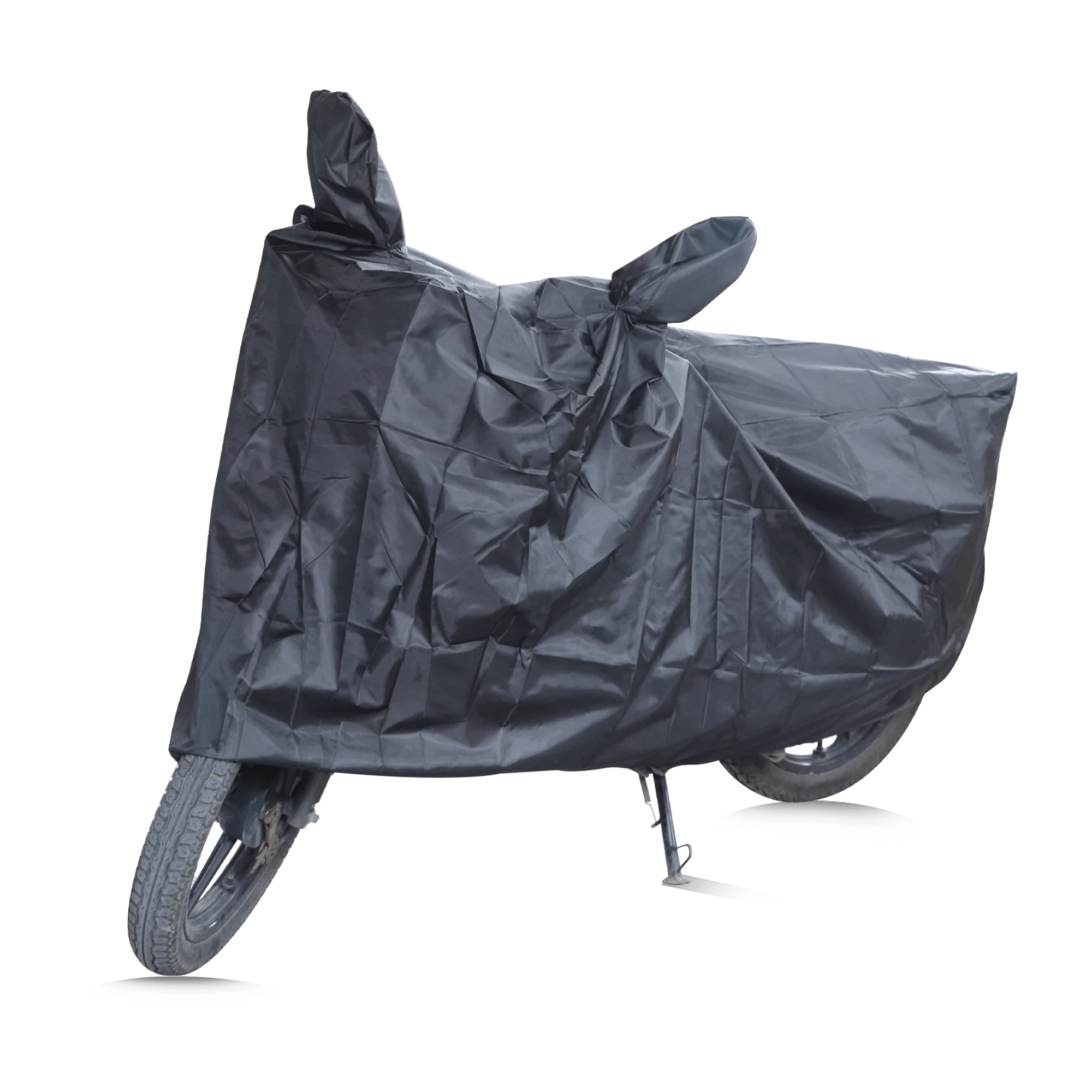 TVS Vehicle Cover Black with Elastic MC - Durable Protection - Image 5