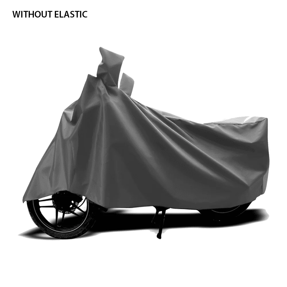 TVS vehicle Cover Without Elastic | Color: Grey